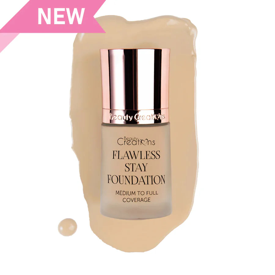 BEAUTY CREATIONS - Flawless Stay Liquid Foundation (Various Shades)