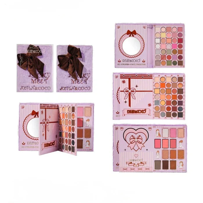 KEVIN & COCO - Lucky Meet Face And Eyes Palette Book