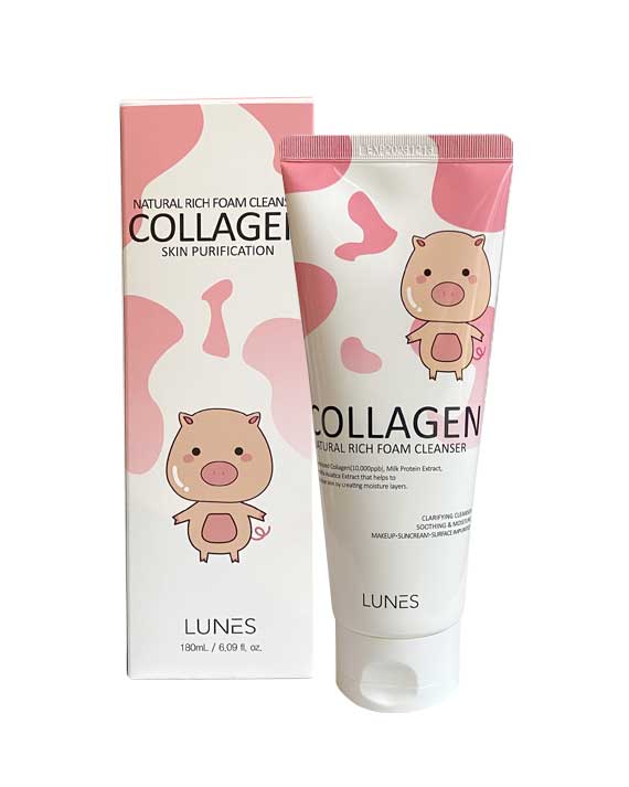 LUNES Collagen Cleansing Foam
