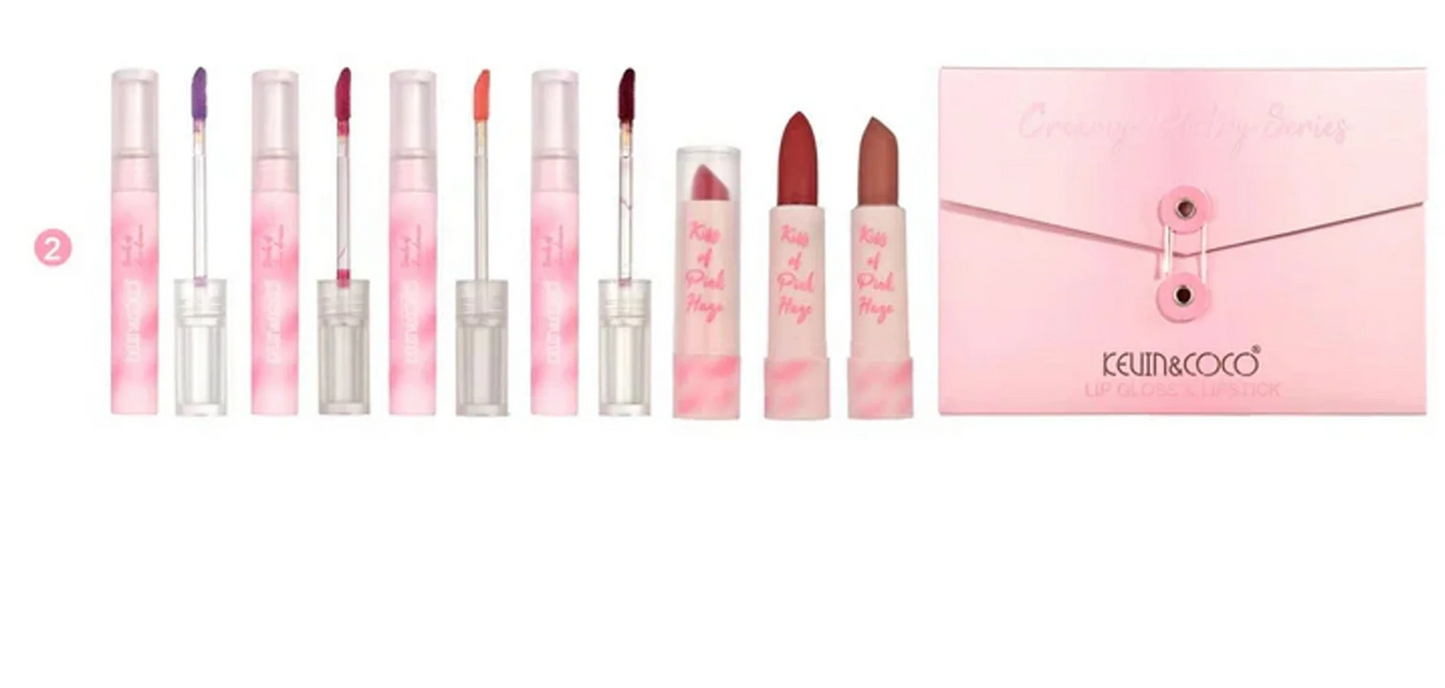 KEVIN & COCO - Creamy Poetry Series Lip Gloss & Lipstick