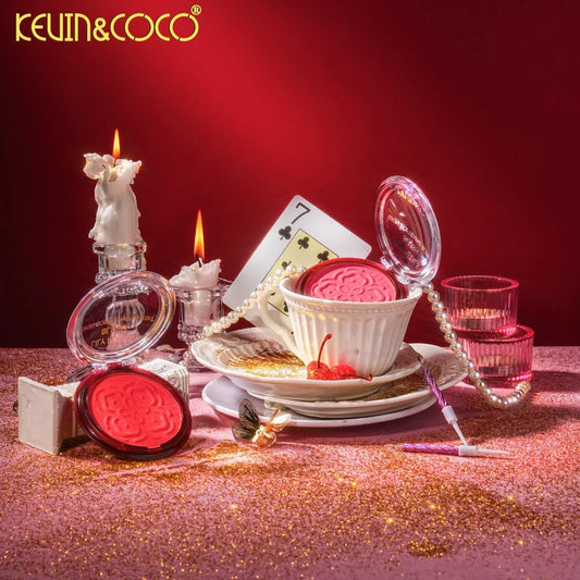KEVIN & COCO - Face-Pink Flowers Petal Blush