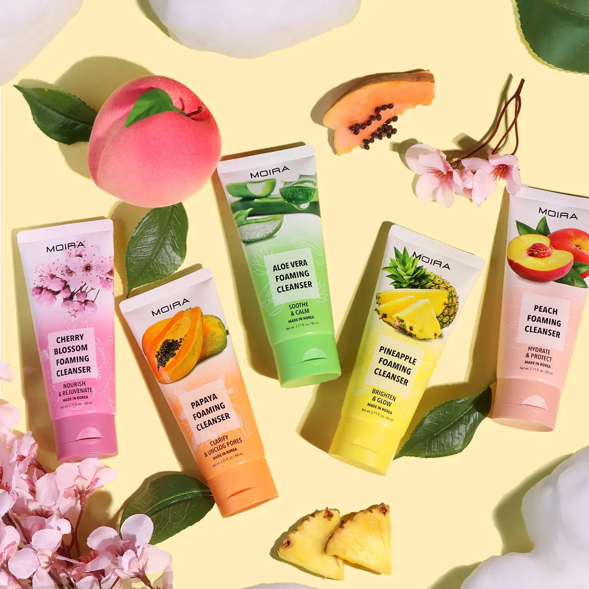MOIRA Aloe Vera Foaming Cleanser