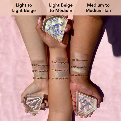 ITALIA DELUXE Diamond Glow Highlighter