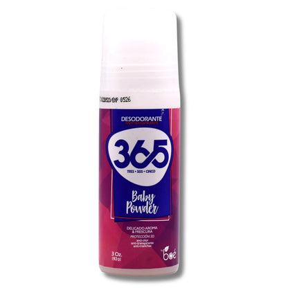 Boé 365 Baby Powder Antiperspirant Deodorant 3 oz - 3D Protection: Anti-Odor, Anti-Perspirant