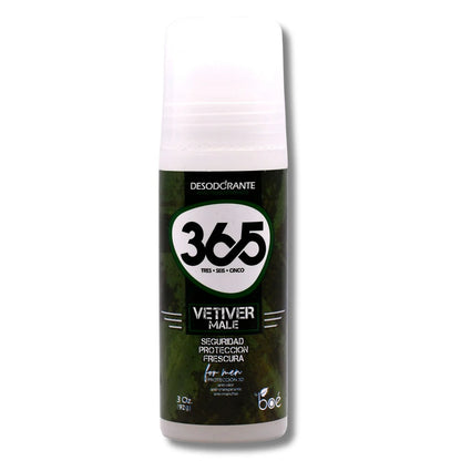 Boé 365 Vetiver Antiperspirant Deodorant for Men 3 oz