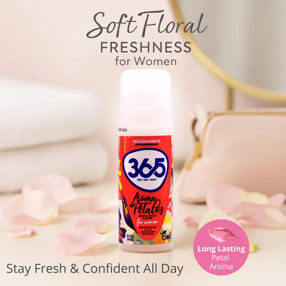 Boé 365 Aroma a Petalos Antiperspirant Deodorant for Women 3 oz