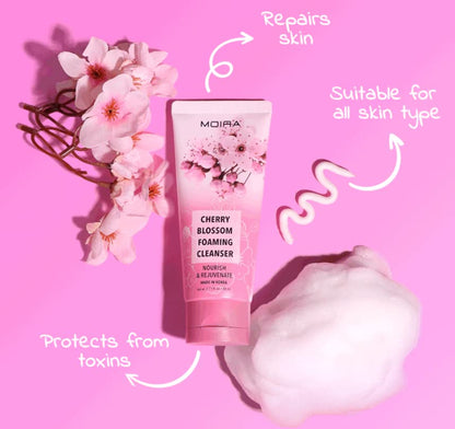 MOIRA CHERRY BLOSSOM FOAMING CLEANSER