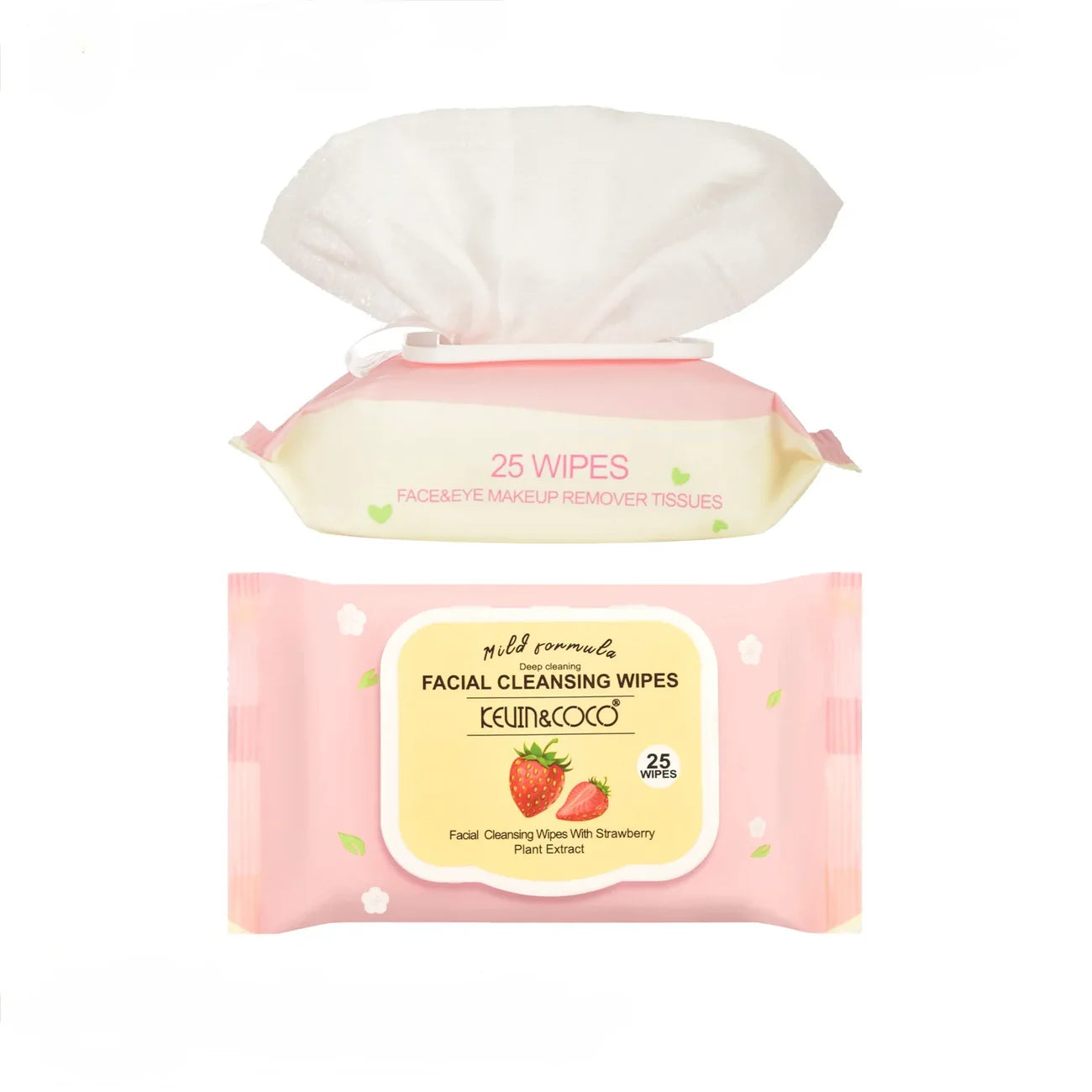 KEVIN & COCO - Fruit Scented Makeup Wipes (Various)