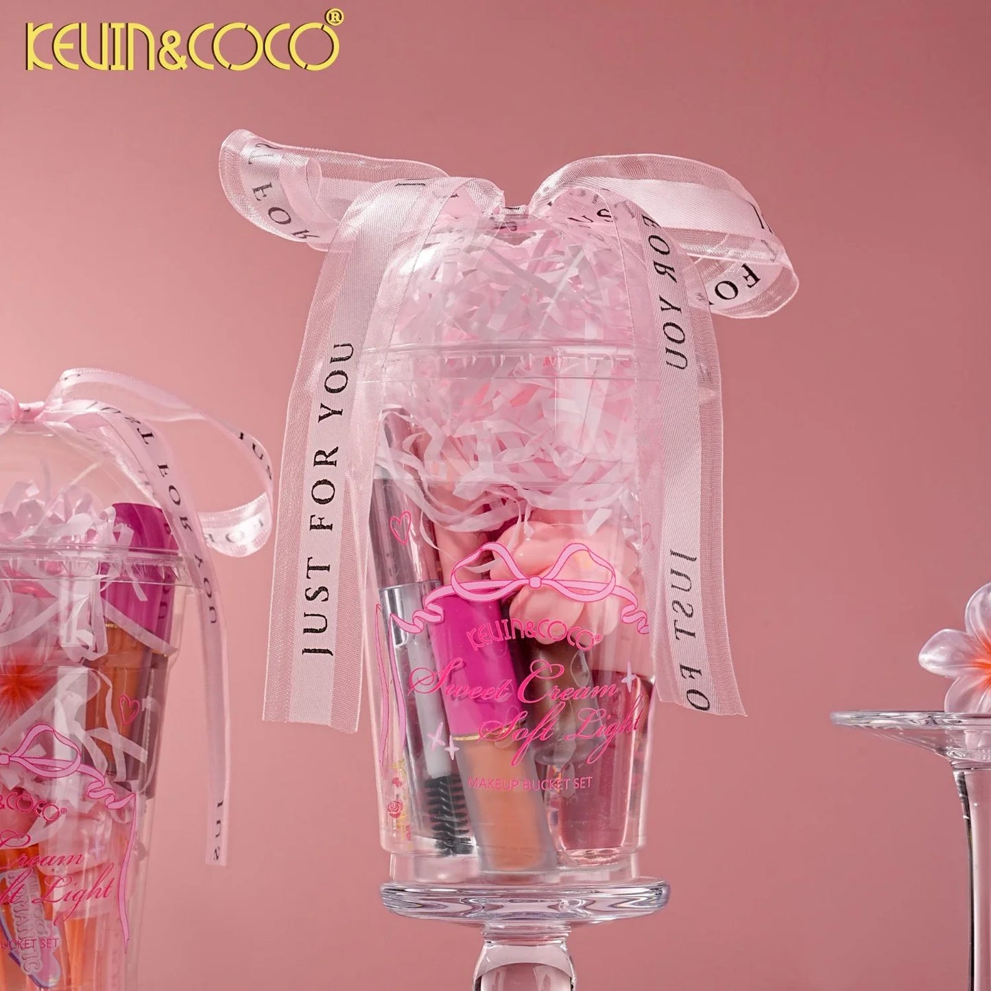 KEVIN & COCO Face-Sweet Cream Soft Light Makeup Set Cup