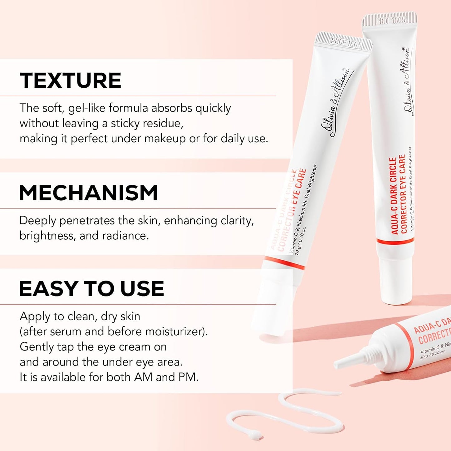 Olivia & Allison Dark Circle Corrector Eye Care