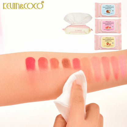 KEVIN & COCO - Fruit Scented Makeup Wipes (Various)