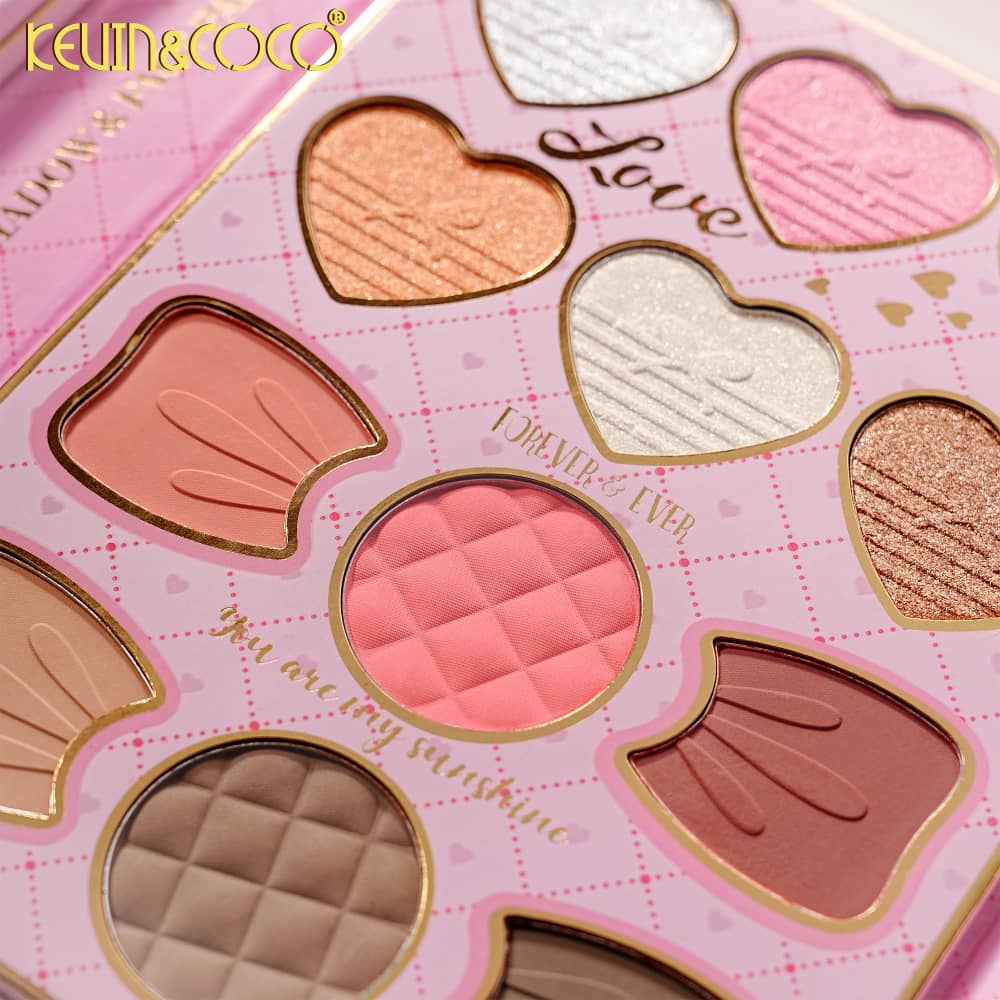 KEVIN & COCO Face-Teddy Bear Girl Eyeshadow Palette