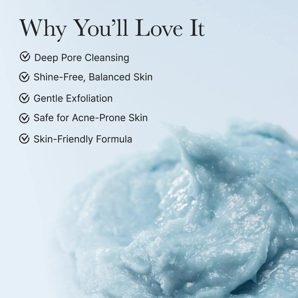 Arencia Fresh Blue Hyssop Rice Mochi Cleanser