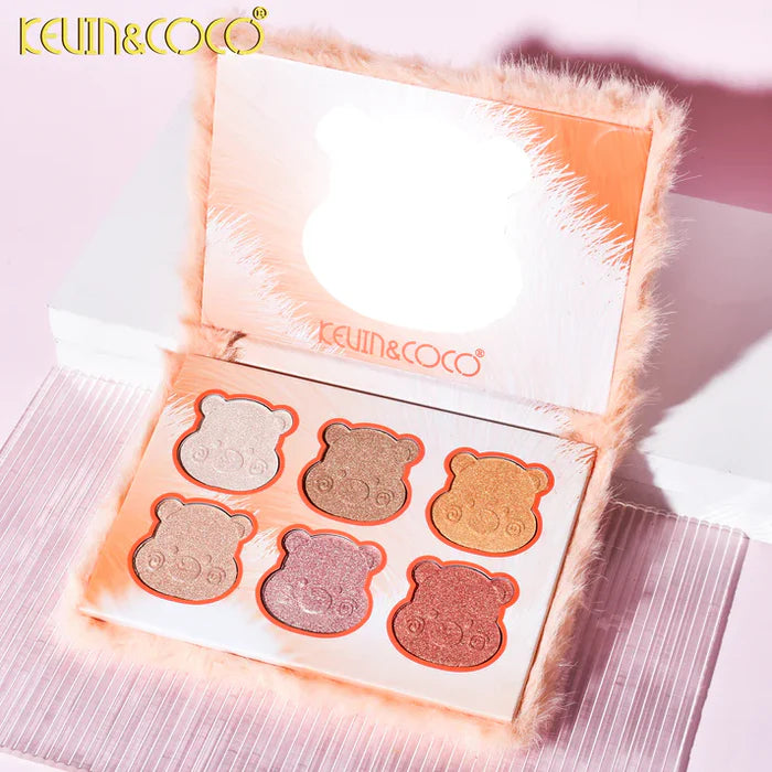 KEVIN & COCO - Face-Teddy Bear- You Are Enough Highlighter Palette