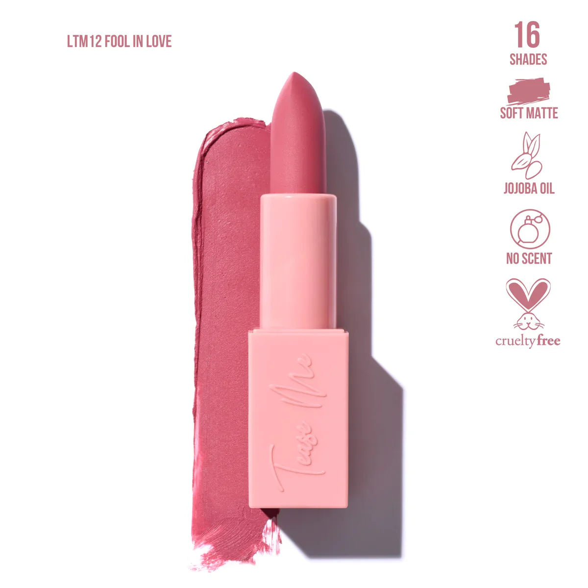 BEAUTY CREATIONS - Tease Me Lipstick (various shades)
