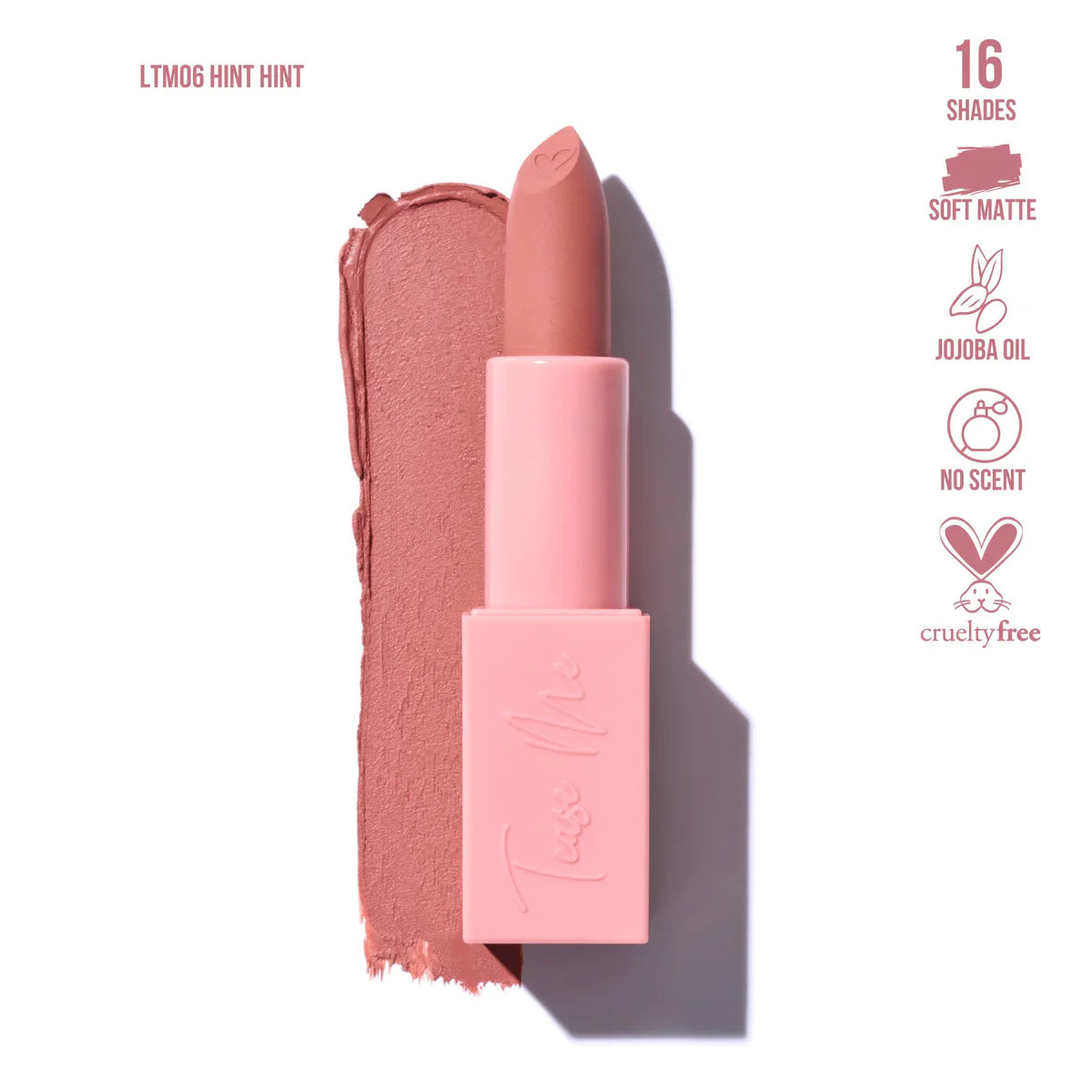 BEAUTY CREATIONS - Tease Me Lipstick (various shades)