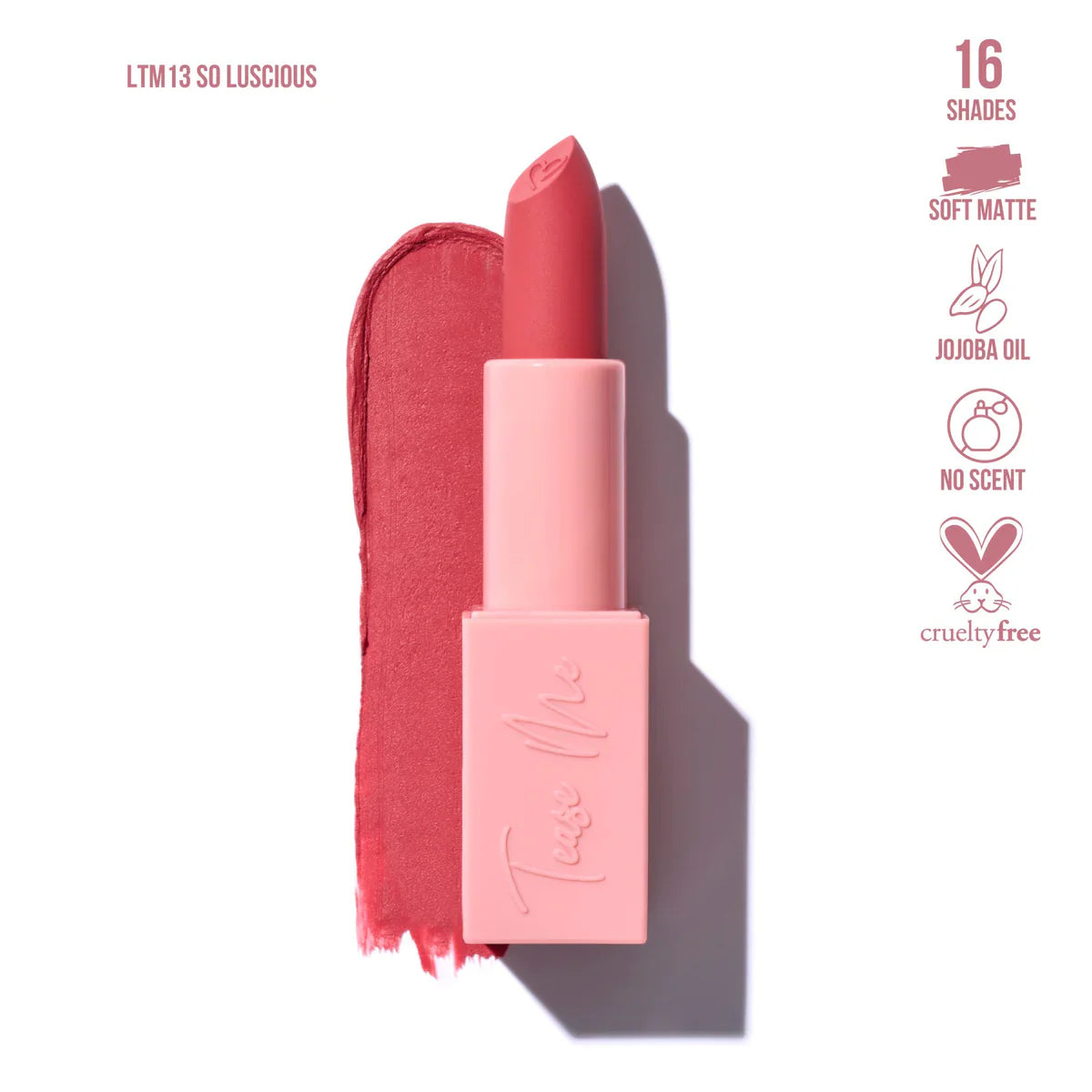 BEAUTY CREATIONS - Tease Me Lipstick (various shades)