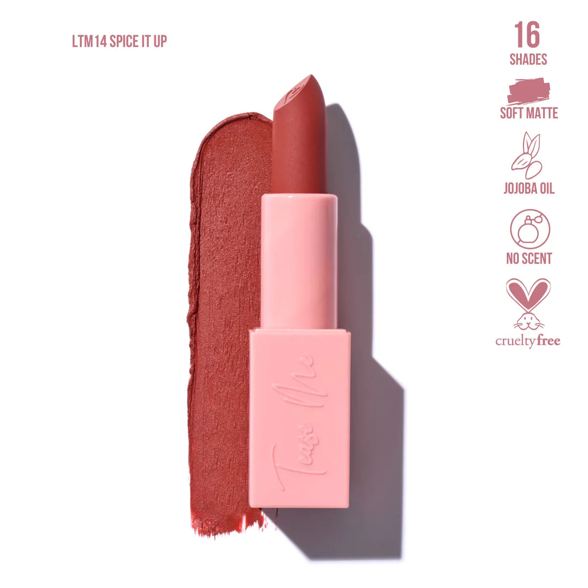 BEAUTY CREATIONS - Tease Me Lipstick (various shades)