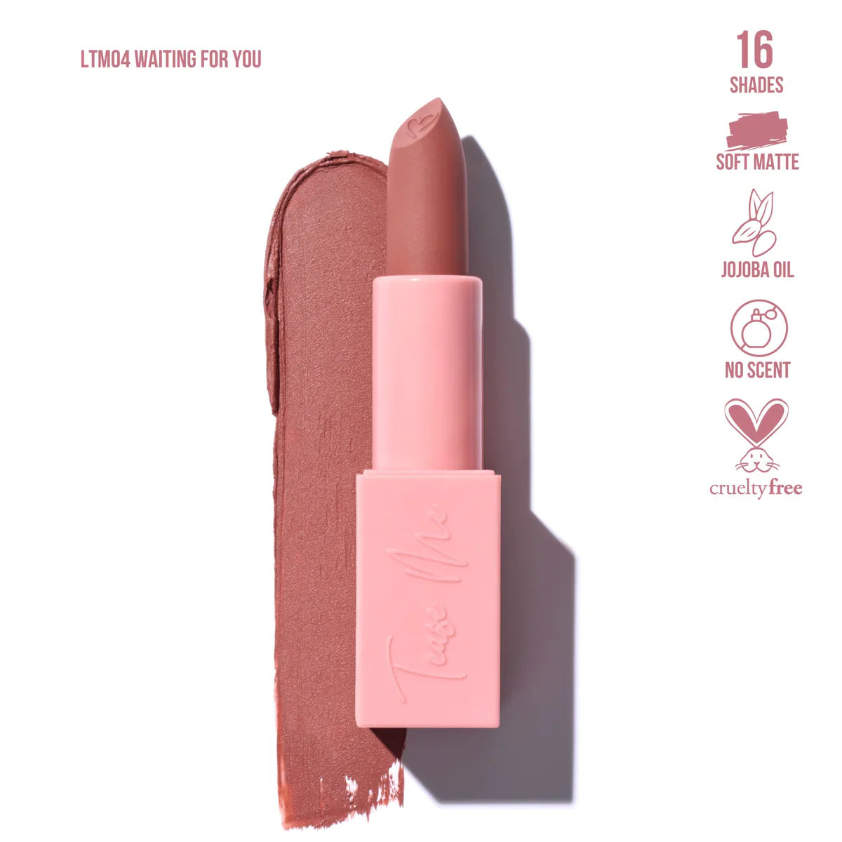 BEAUTY CREATIONS - Tease Me Lipstick (various shades)