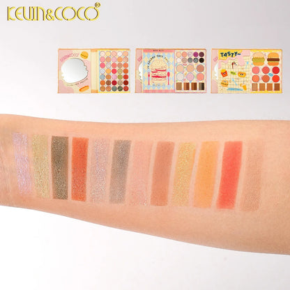 KEVIN & COCO - Burger Plush Palette-Squisy Stress Relief Palette 🍔