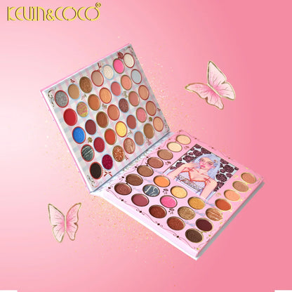 KEVIN&COCO Face-Black Roses 62-Color Eyeshadow Palette Book 🖤🌹