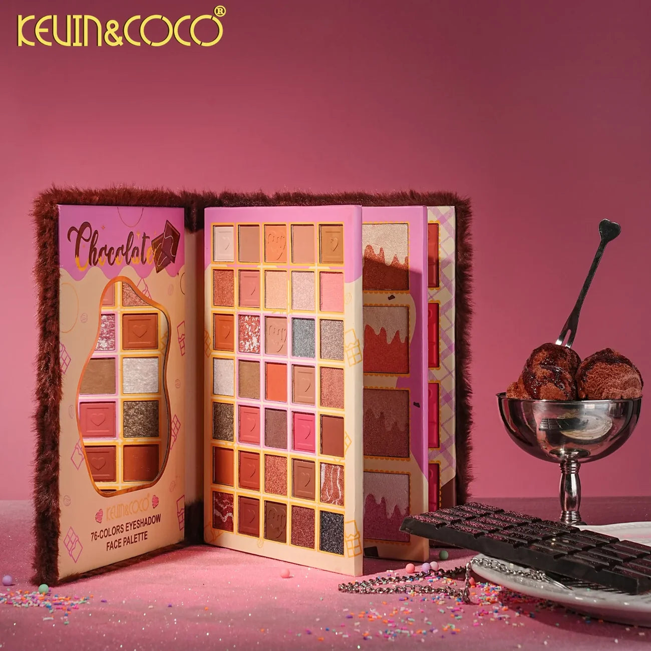 KEVIN & COCO - Face Chocolate Makeup Palette 🍫