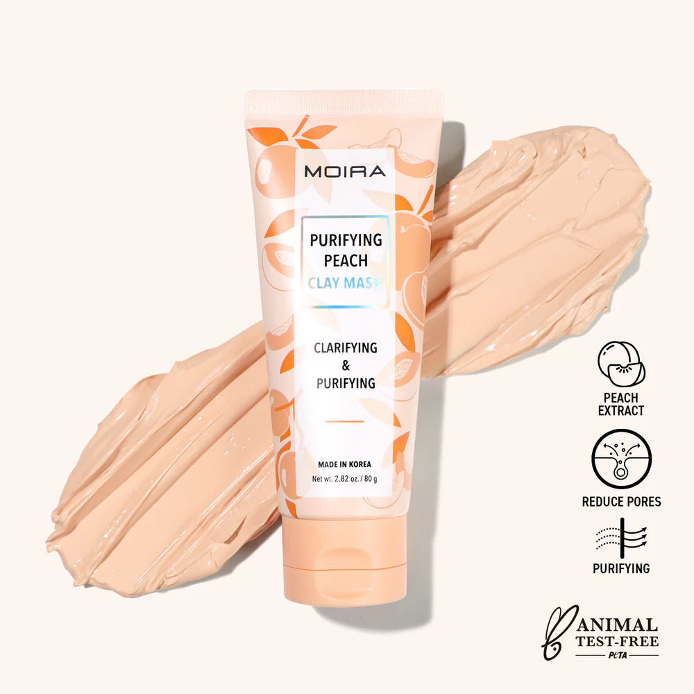 MOIRA Purifying Peach Clay Mask