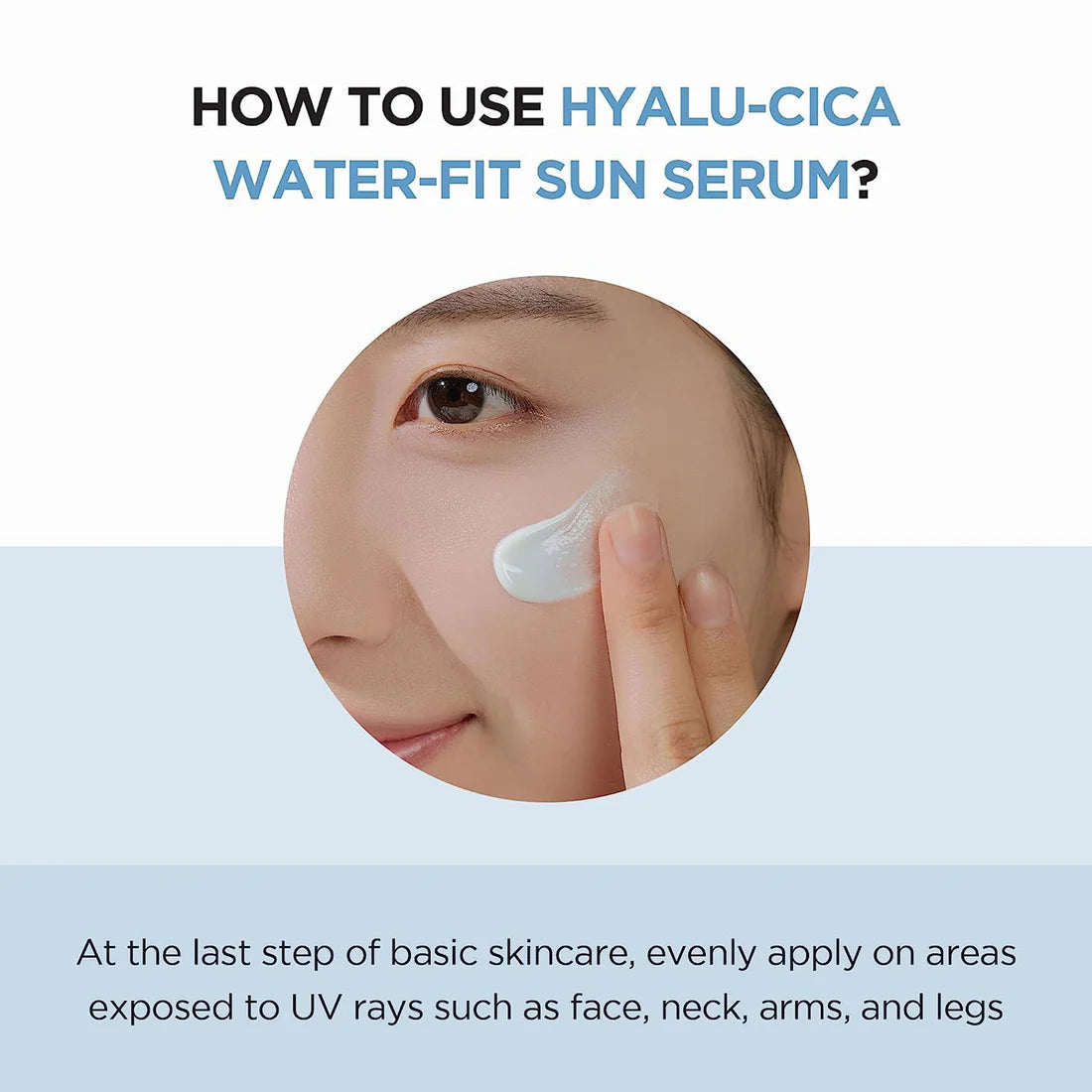 SKIN1004 Madagascar Centella Hyalu-Cica Water-Fit Sun Serum SPF50+ PA++++