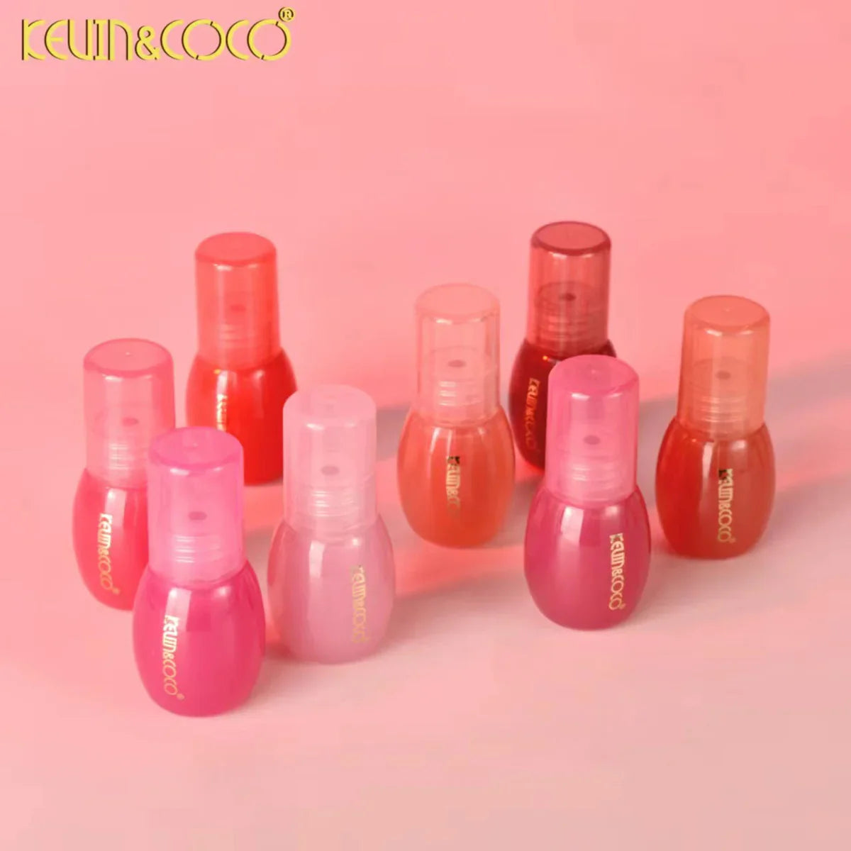 KEVIN & COCO - Cherry Lip Lacquer Fruit Set Lip Glosses 4pc