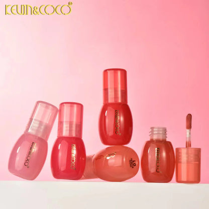 KEVIN & COCO - Cherry Lip Lacquer Fruit Set Lip Glosses 4pc