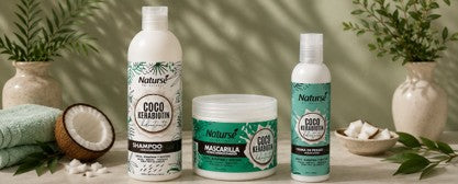 Naturse Kit Set Coco– HydraSoft Shampoo 25 oz + HydroConditioning Treatment 16 oz + Leave-in 8oz