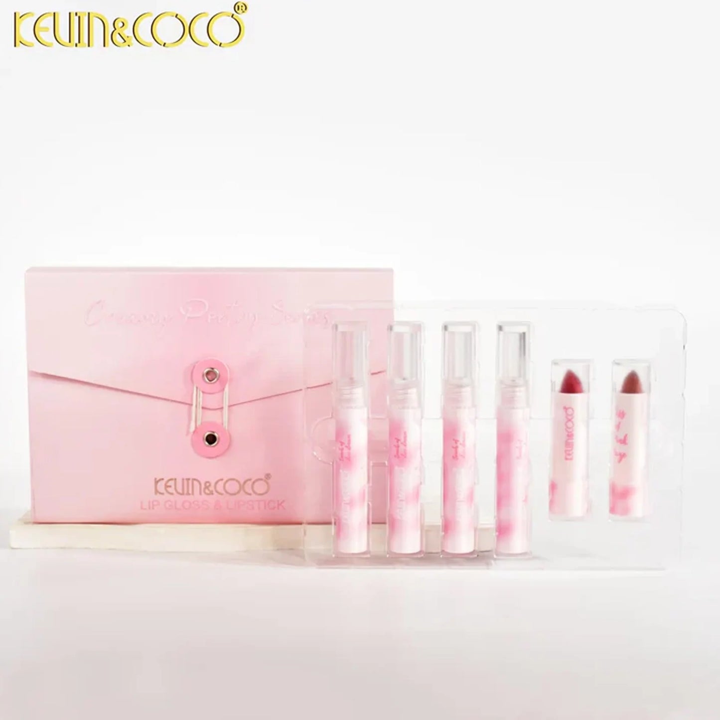 KEVIN & COCO - Creamy Poetry Series Lip Gloss & Lipstick