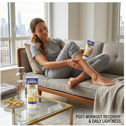 Doctor Pies Gel Refrescante para Pies y Piernas Cansadas - Crema Intensiva de 250 ml para un Alivio Calmante