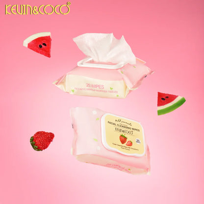 KEVIN & COCO - Fruit Scented Makeup Wipes (Various)