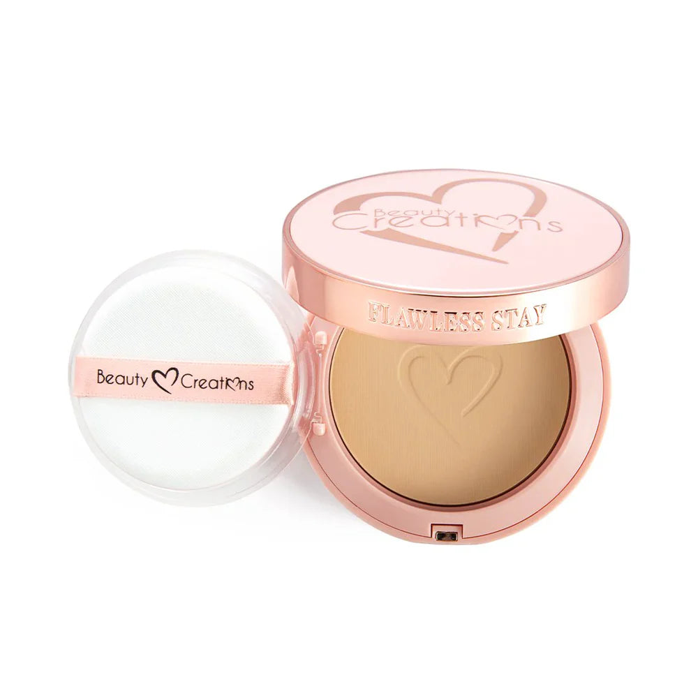 BEAUTY CREATIONS - Flawless Stay Powder Foundation (Various Shades)