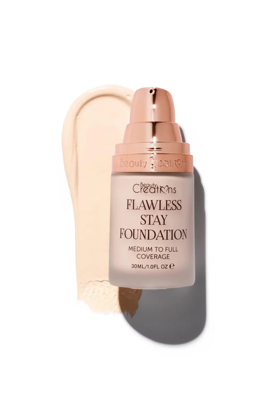BEAUTY CREATIONS - Flawless Stay Liquid Foundation (Various Shades)