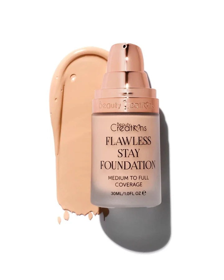 BEAUTY CREATIONS - Flawless Stay Liquid Foundation (Various Shades)