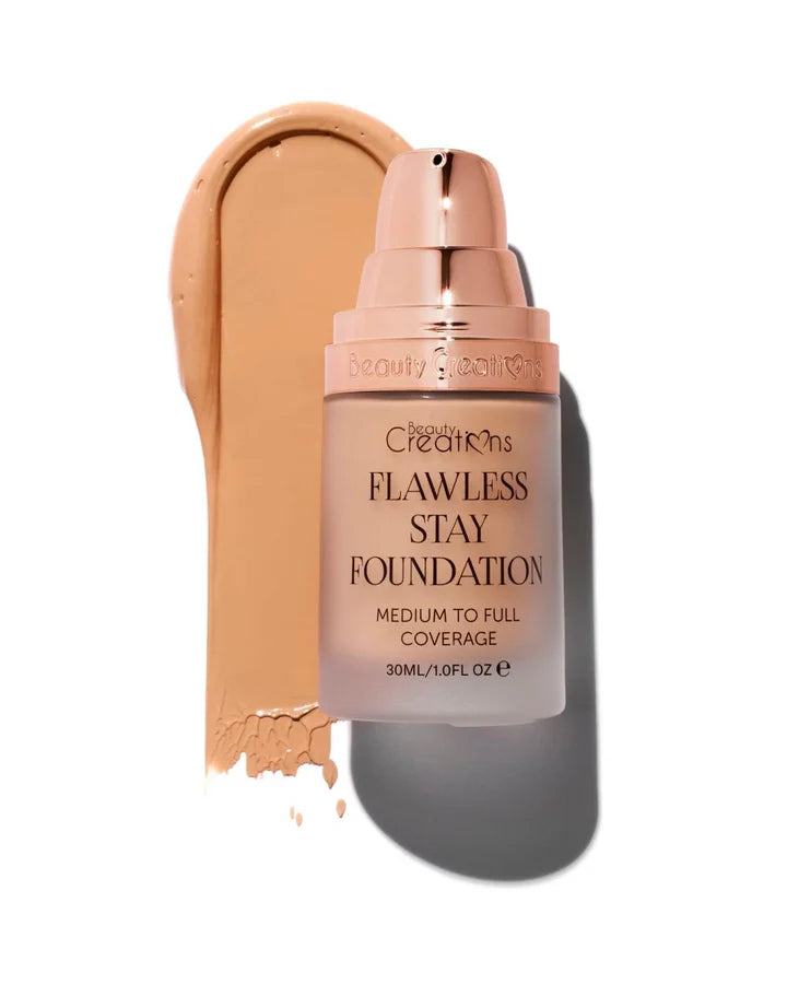 BEAUTY CREATIONS - Flawless Stay Liquid Foundation (Various Shades)