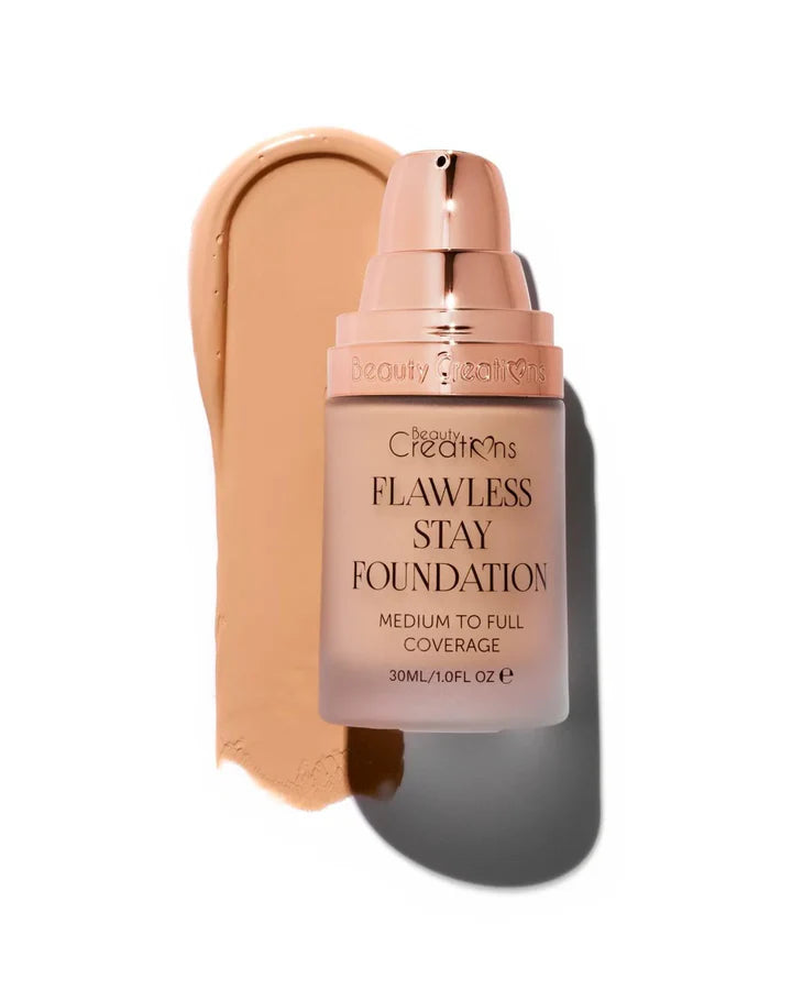 BEAUTY CREATIONS - Flawless Stay Liquid Foundation (Various Shades)