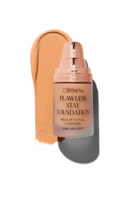 BEAUTY CREATIONS - Flawless Stay Liquid Foundation (Various Shades)