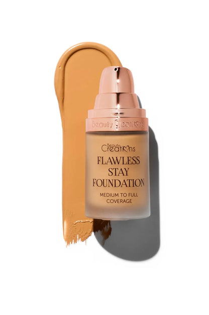 BEAUTY CREATIONS - Flawless Stay Liquid Foundation (Various Shades)