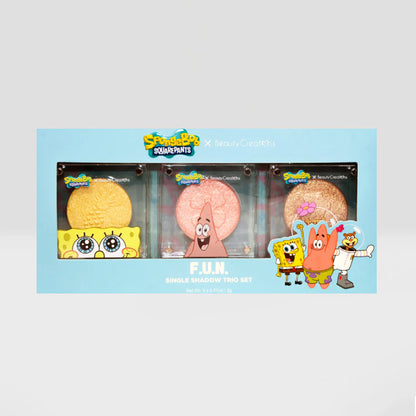 BEAUTY CREATIONS SpongeBob "F.U.N" Single Eyeshadow Set
