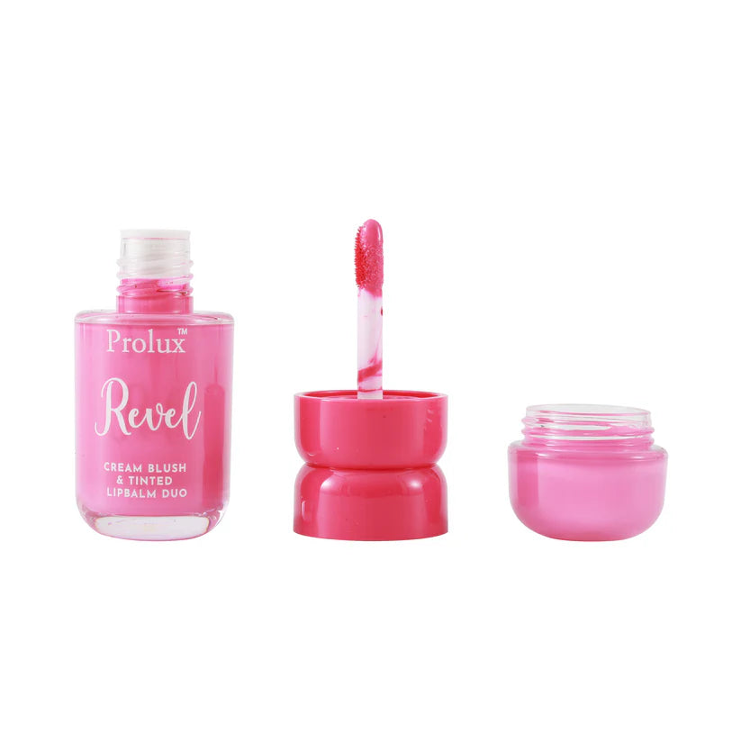 PROLUX Revel Cream Blush & Tinted Lip Balm Duo