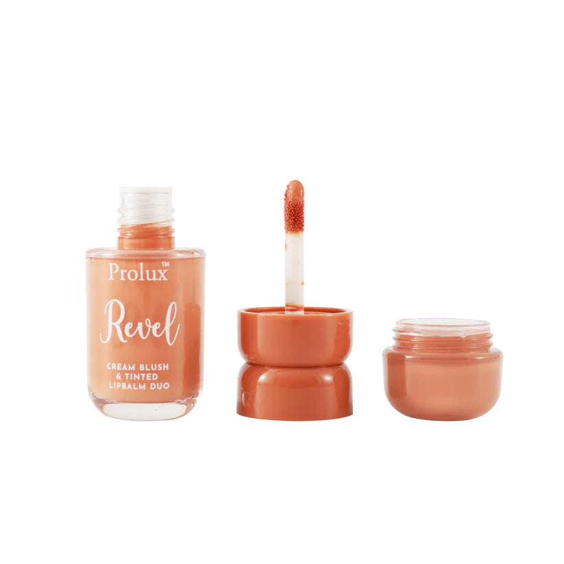PROLUX Revel Cream Blush & Tinted Lip Balm Duo