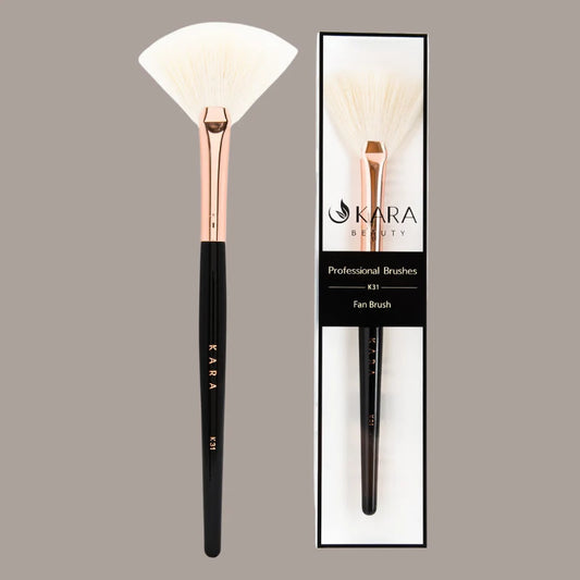 KARA BEAUTY - Professional Fan Brush