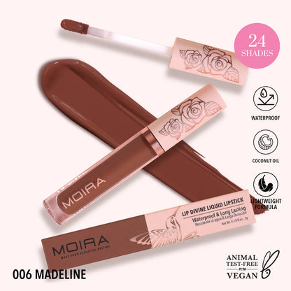 MOIRA Lip Divine Liquid Lipstick