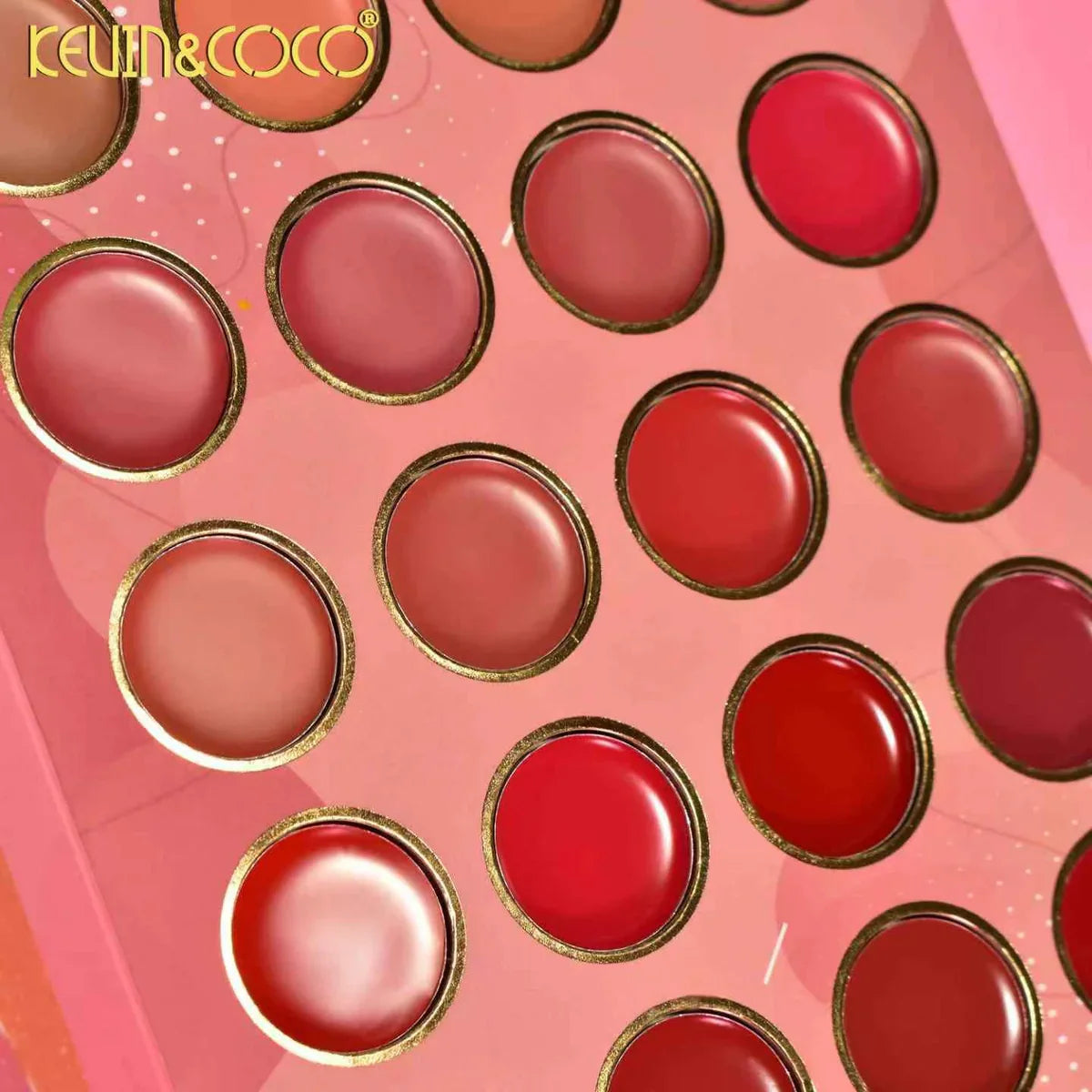 KEVIN & COCO - Leopard Girl 6 Layered Eyeshadow, Lips & Face Makeup Book Palette