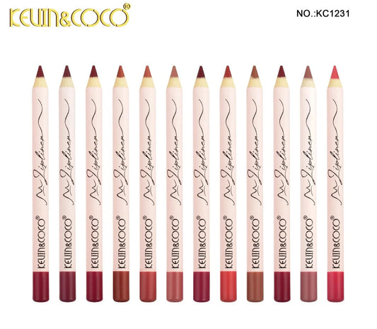 KEVIN & COCO - Assorted 12 PC Lip Liner Set