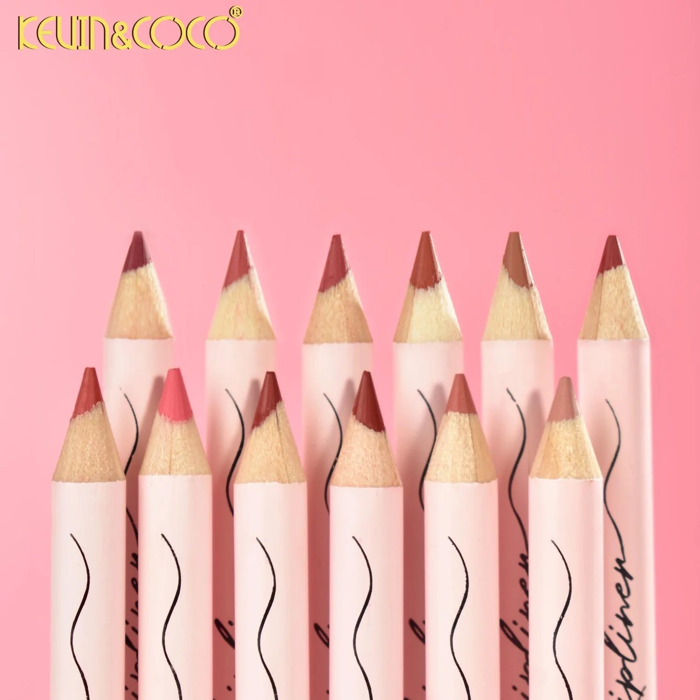 KEVIN & COCO - Assorted 12 PC Lip Liner Set