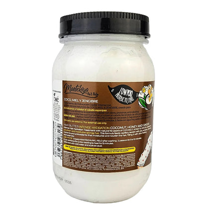 Boé Mantekiya Pal Pelo Cocomielgibre Hair Butter 16 oz - Intense Hydration with Coconut